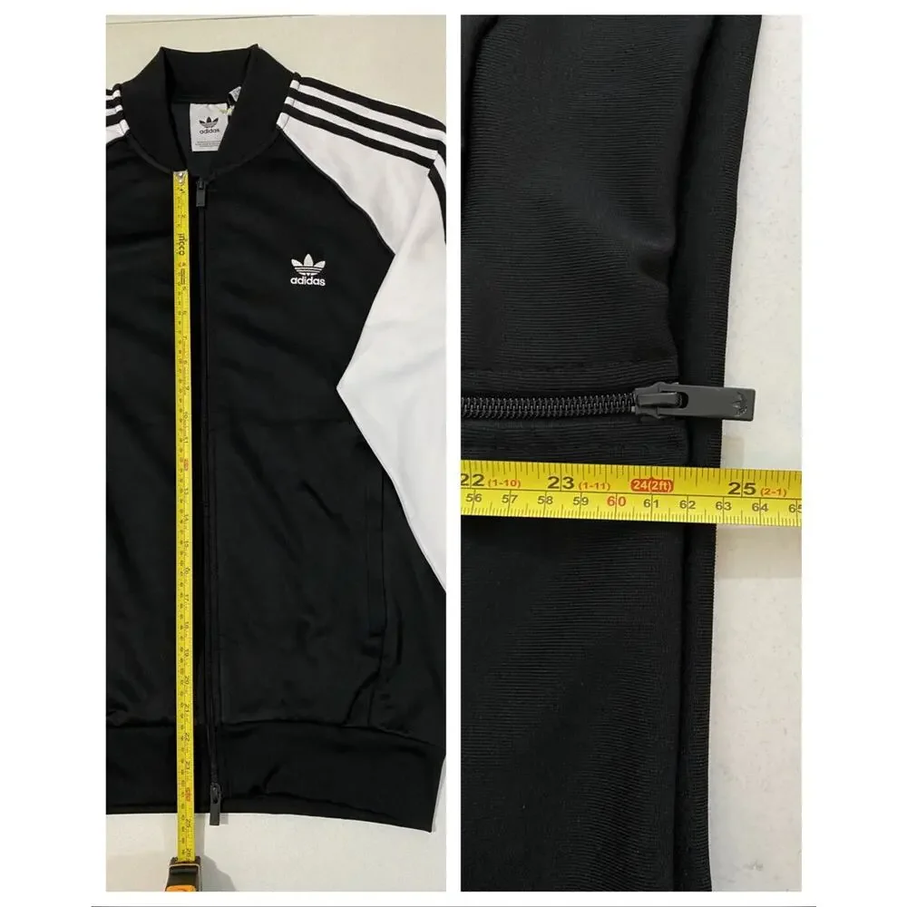 Adidas Originals Primeblue Superstar Tracksuit Black White Size L